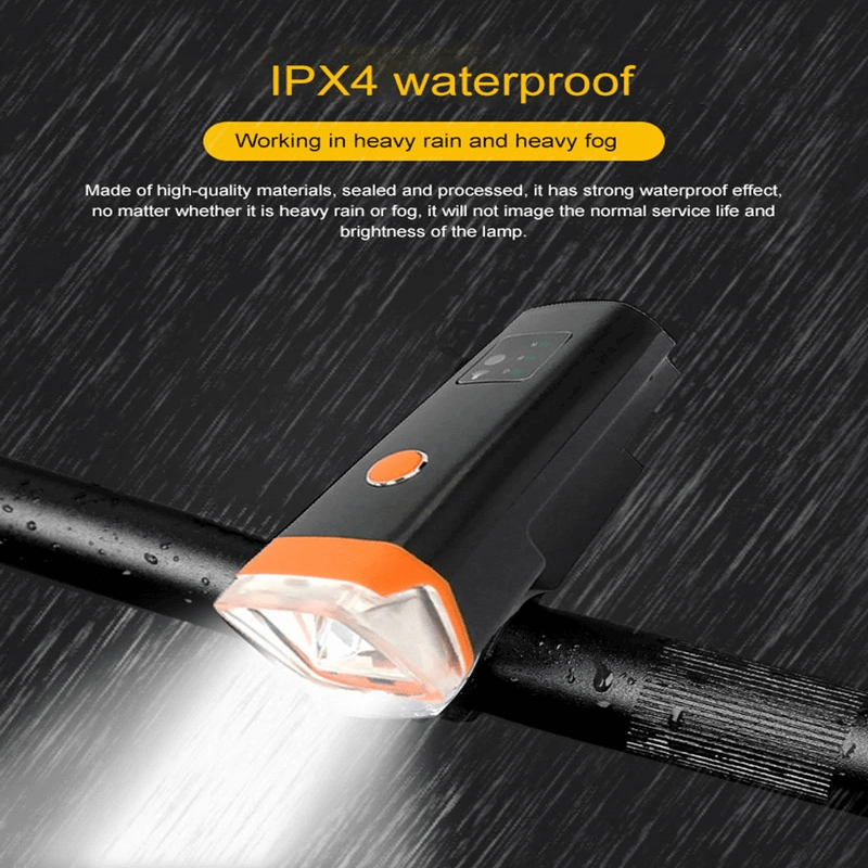 Bicycle front light intelligent mountain riding perception light