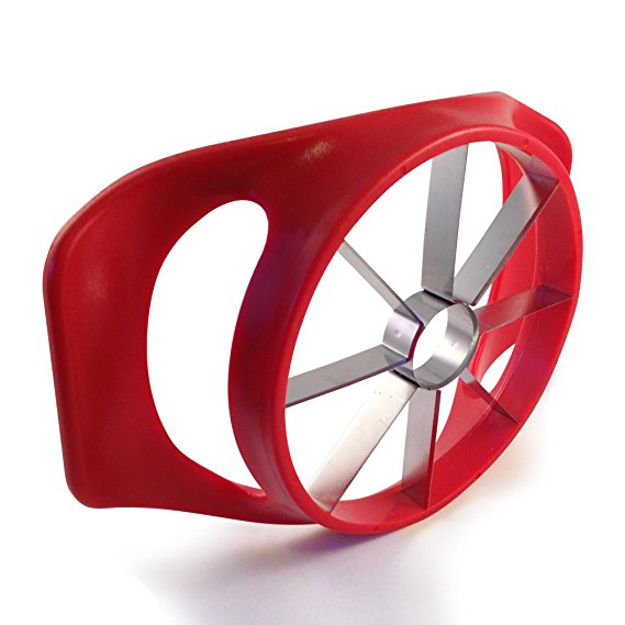 8-blade apple slicer - green