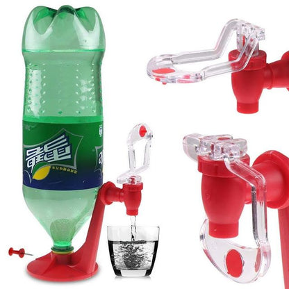 Fizz portable soda saver+drinking water dispenser bottle