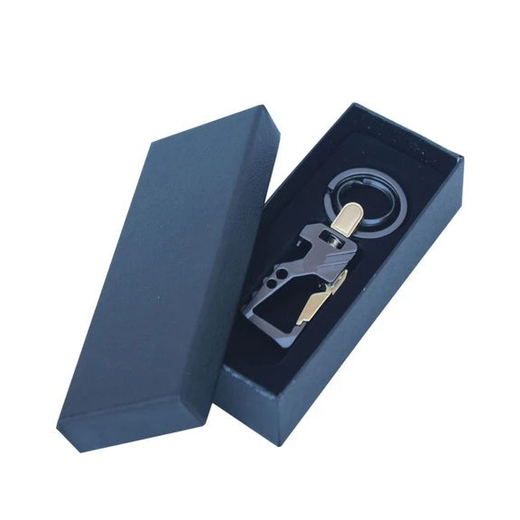 Pack of 2 stylish metal key chain
