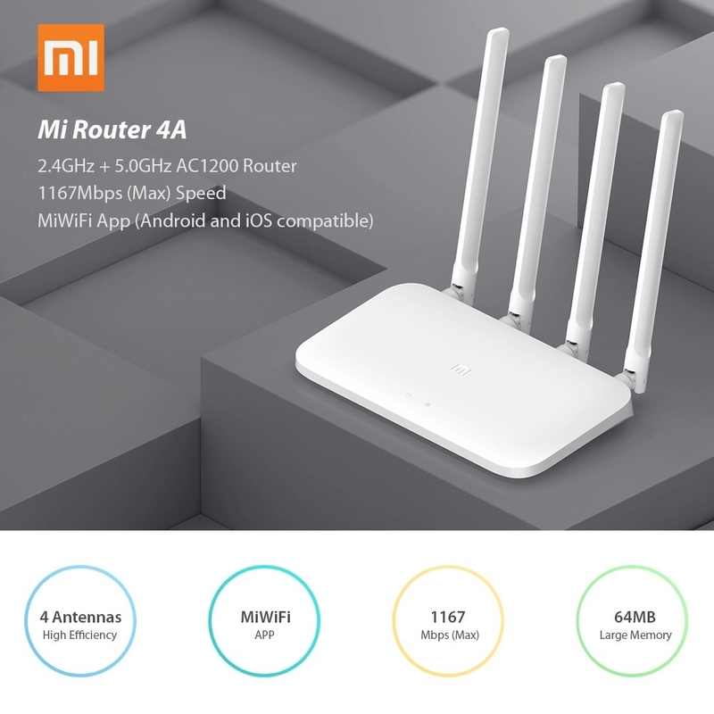 Xiaomi mi router 4a wireless