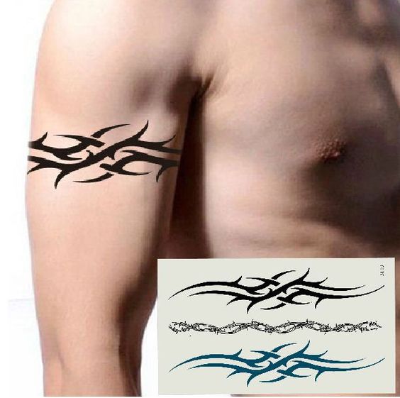 Pack of 3 noble lace tattoo