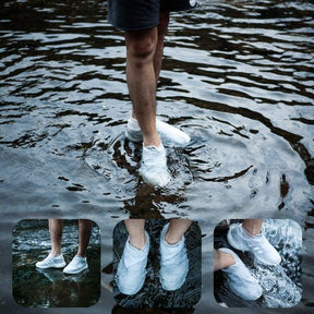 Non-slip silicone rain boot shoe cover medium 35-40