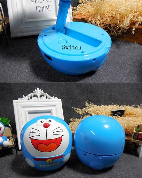 Rechargeable adjustable doraemon led table lamp