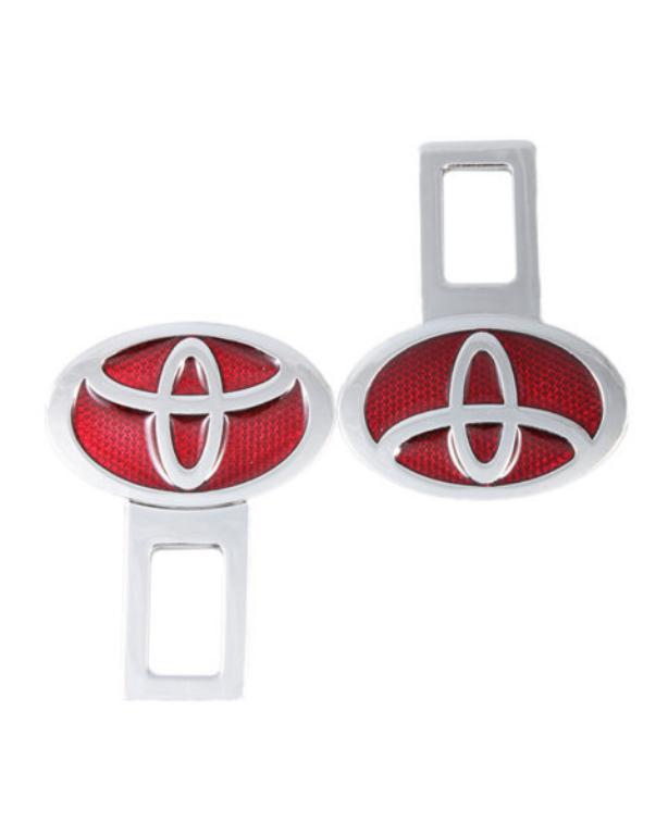 Custom seat belt waring canceler clips toyota