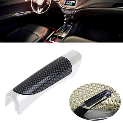 Carbon fiber style hand brake protective handle cover