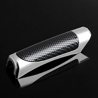Carbon fiber style hand brake protective handle cover