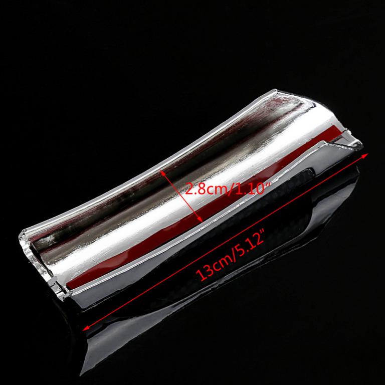 Carbon fiber style hand brake protective handle cover