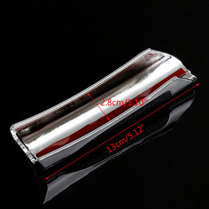 Carbon fiber style hand brake protective handle cover
