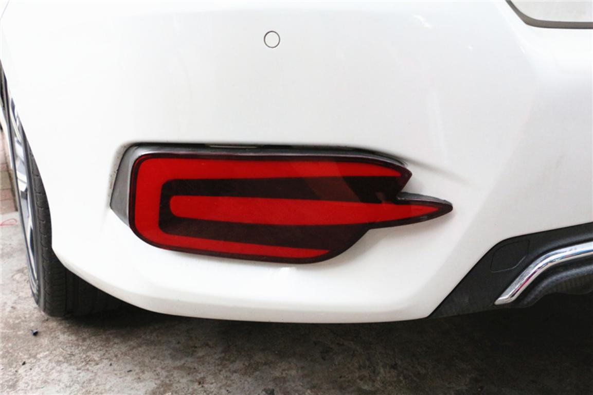 Honda civic 2016-2017 led drl rear bumper tail fog light