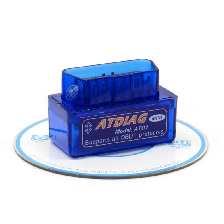 Super mini elm 327 bluetooth obd2 diagnostic scanner tool
