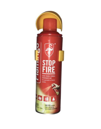 Flamingo fire stop foam / fire extinguisher