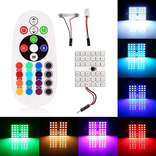 Car interior rgb led car 36 smd