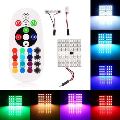 Car interior rgb led car 36 smd