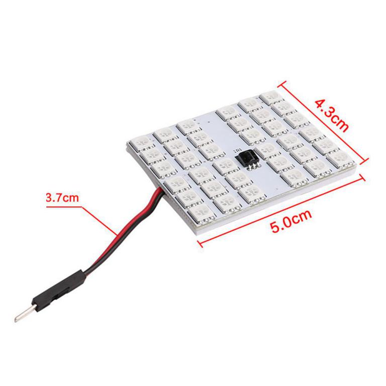 Car interior rgb led car 36 smd