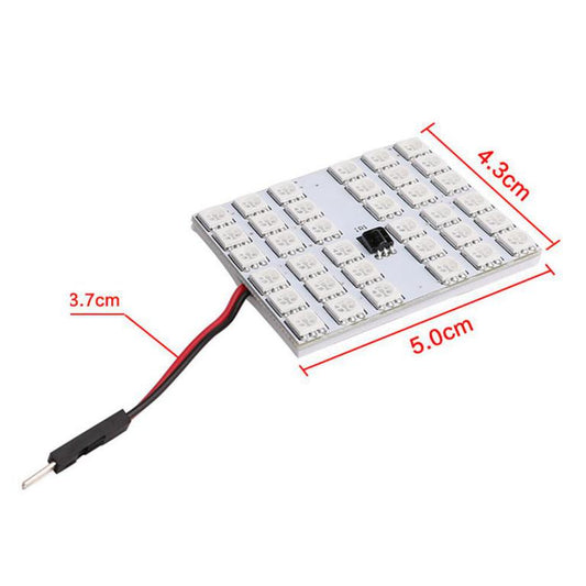 Car interior rgb led car 36 smd