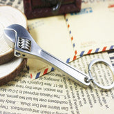 Tool wrench spanner key ring