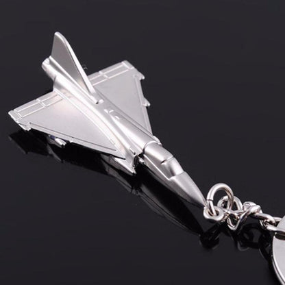 Aircraft fighter jets metal alloy key chains