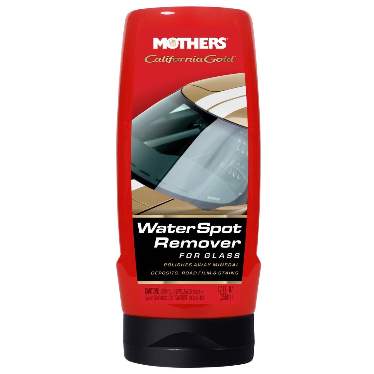 Mothers california gold water spot remover for glass 12 oz