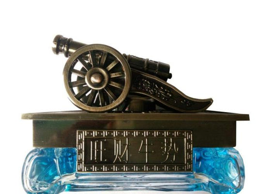 Cannon shaped air freshener perfume