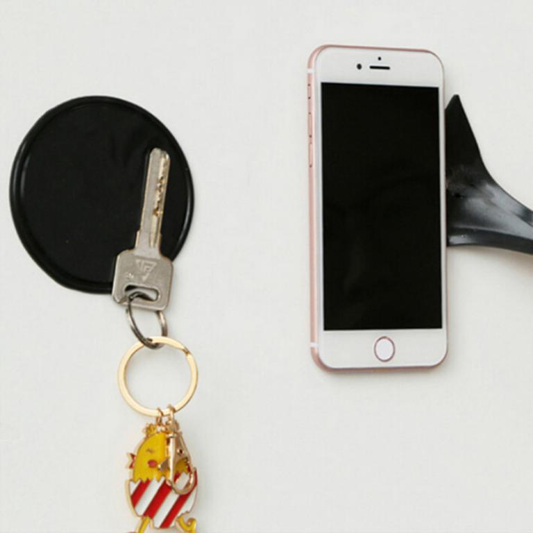 Silicon gel sticky pad cellphone anti slip, non slip mat