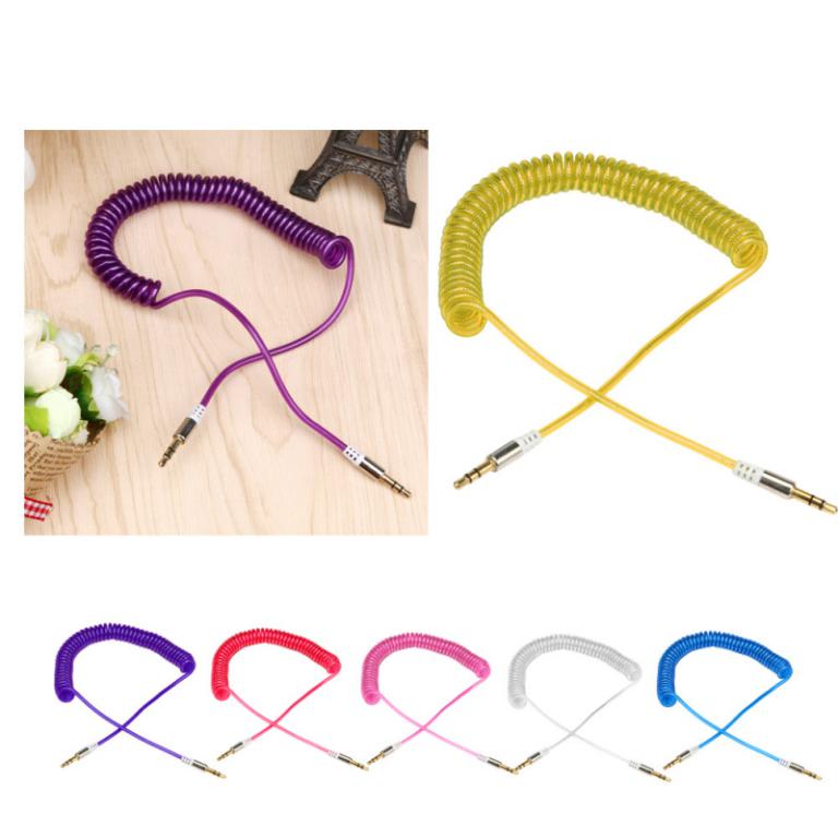 Aux mobile phone audio male to male cable for car