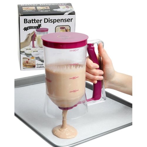 baking batter dispenser - purple