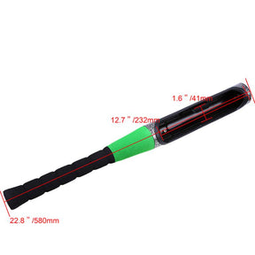 Baseball bat style anti theft car steering wheel lock