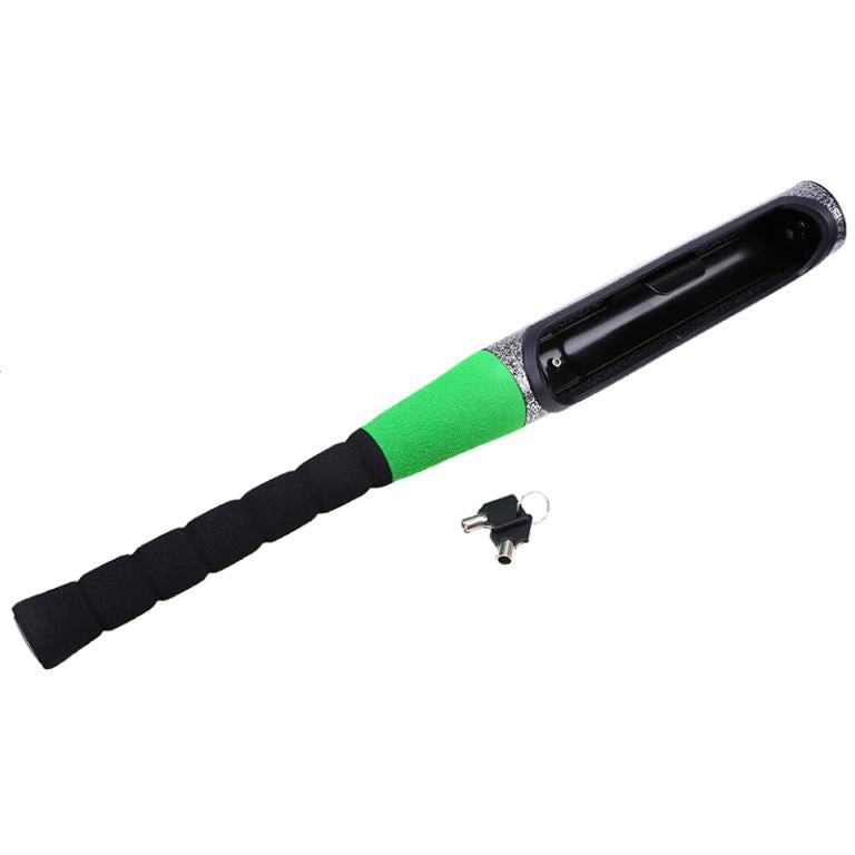 Baseball bat style anti theft car steering wheel lock
