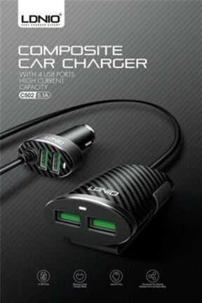 Ldnio c502 car sharing charger