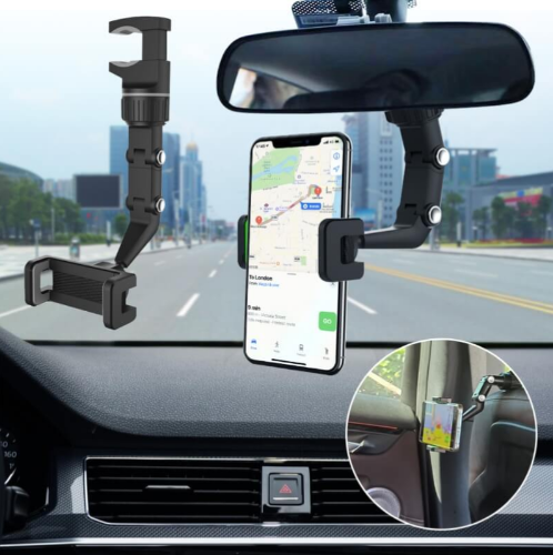 Multifunctional 360 car home office mobile phone cell phone holder