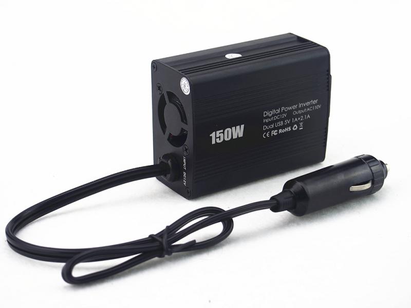 Car inverter 12v to 220v-power supply 150w voltage converter
