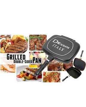 Ceramic coated double sided magic fry pan online