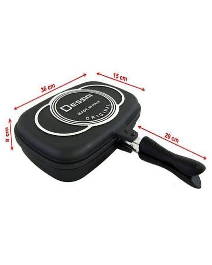 Ceramic coated double sided magic fry pan online