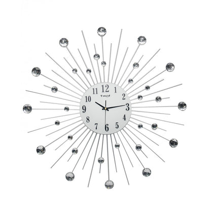 Diamante spiral wall clock planets shape