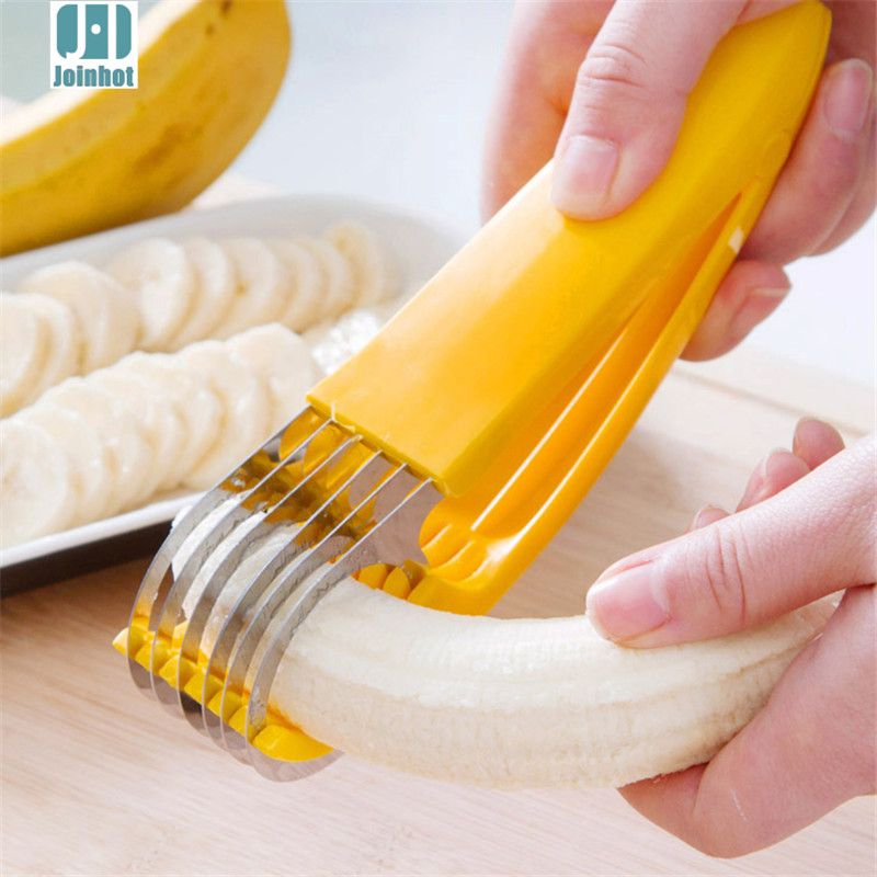 Stainless steel banana slicer cucumber cutter