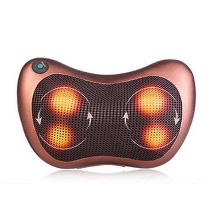 Electric infrared neck massager pillow