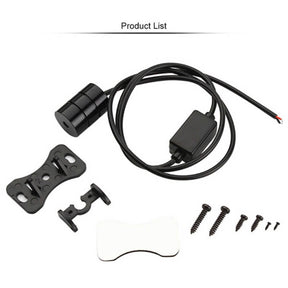 Motorcycle car anti-collision laser fog light
