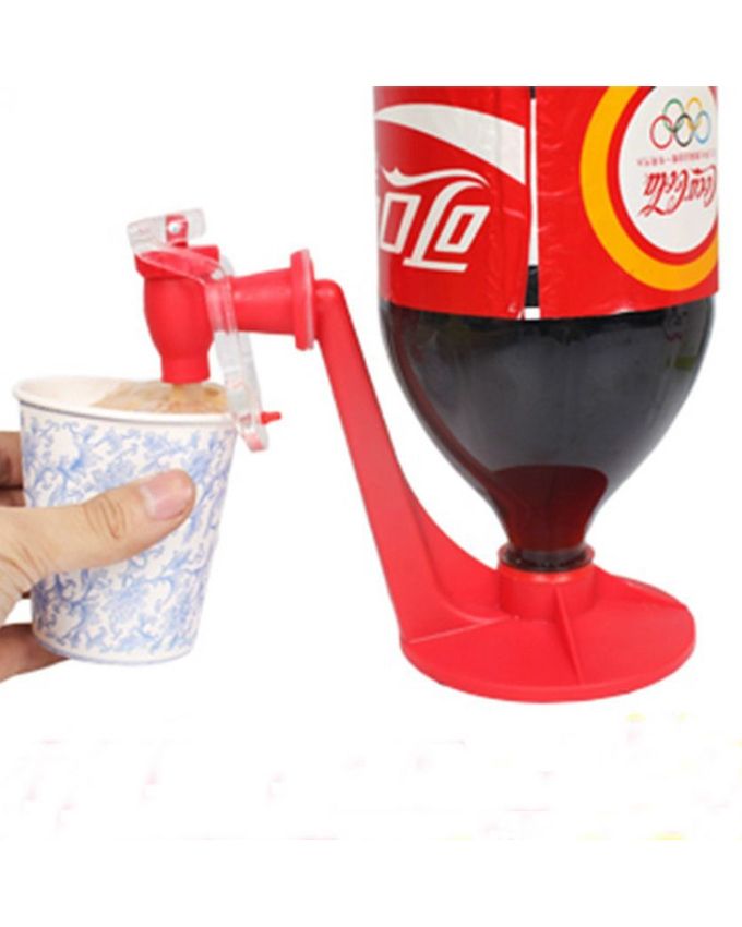 Fizz portable soda saver+drinking water dispenser bottle