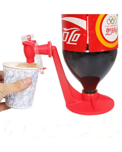 Fizz portable soda saver+drinking water dispenser bottle