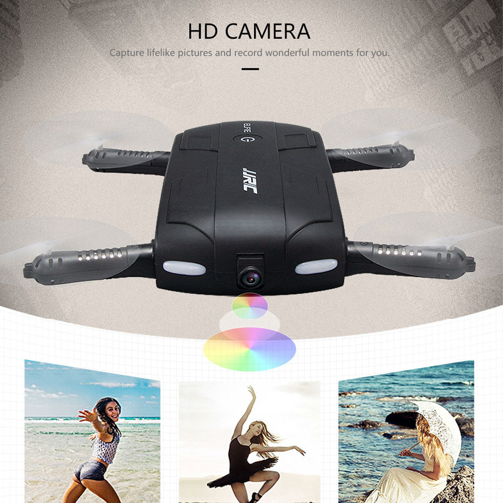 Foldable elfie drone