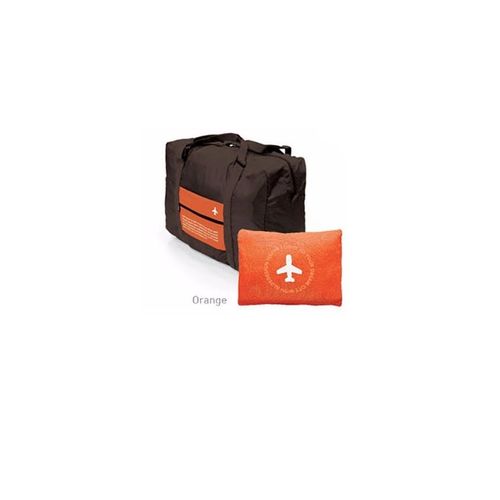 Foldable travel cabin bag - orange
