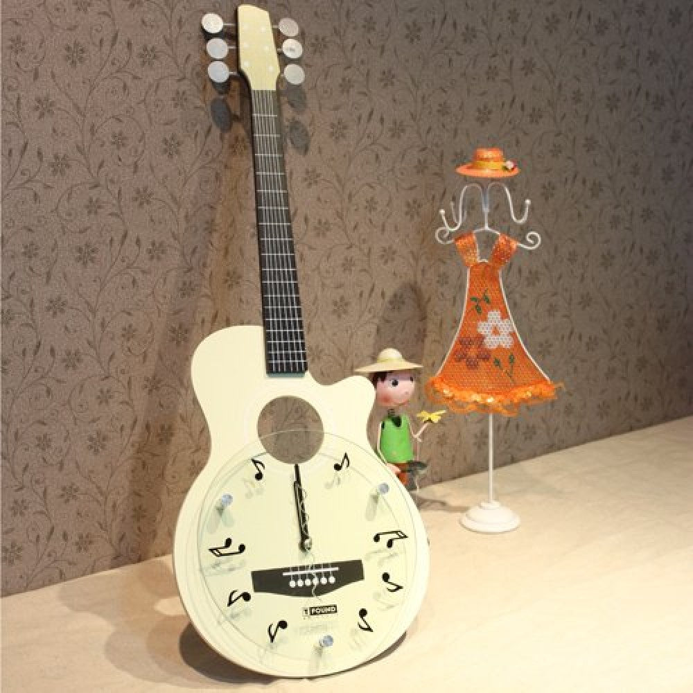 Guitar wall clock - large