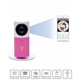 Hd wifi smart ip camera - pink