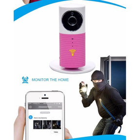 Hd wifi smart ip camera - pink