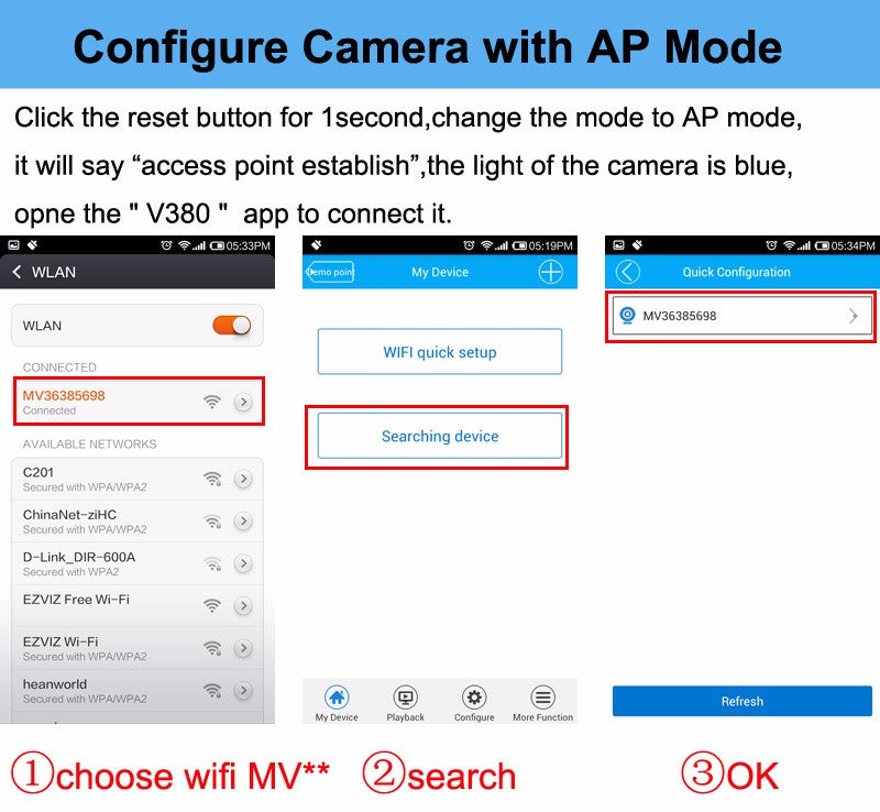 Wifi wireless waterproof outdoor security ip camera