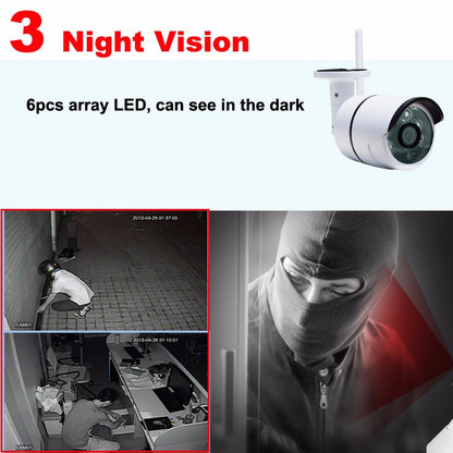 Wifi wireless waterproof outdoor security ip camera