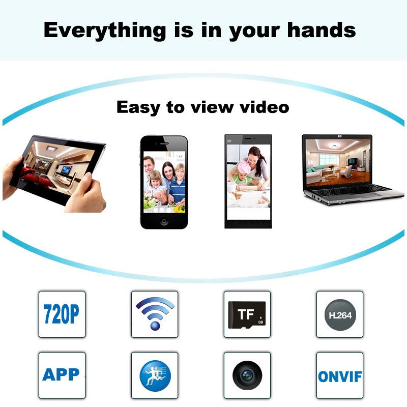 Wifi wireless waterproof outdoor security ip camera