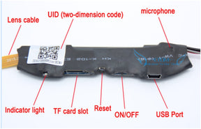 Mini pinhole hidden camera wifi with mic