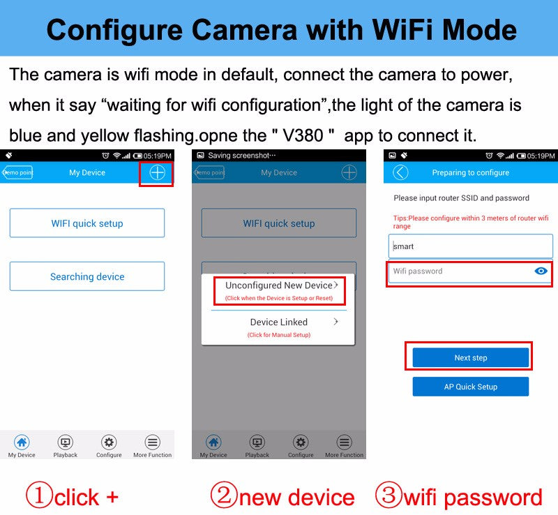 Wifi wireless waterproof outdoor security ip camera